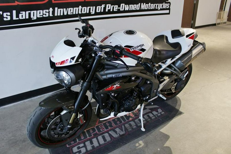 2020 Triumph Speed Triple RS Crystal White Metallic