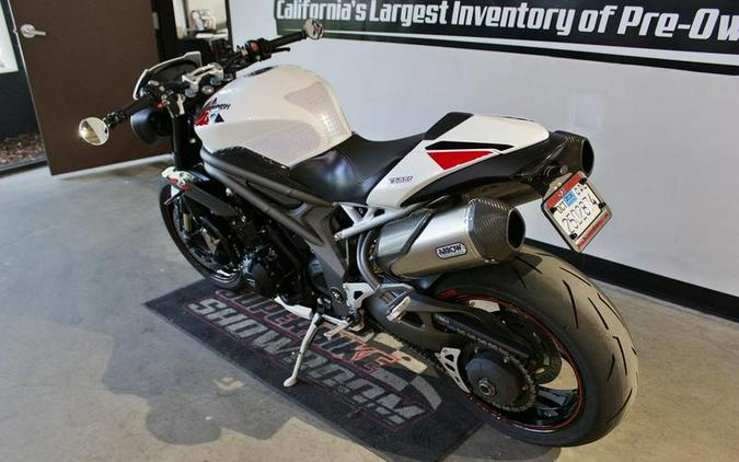 2020 Triumph Speed Triple RS Crystal White Metallic