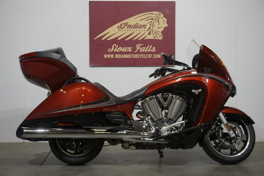 2013 Victory Motorcycles® Vision® Tour Sunset Red & Black W/ Black