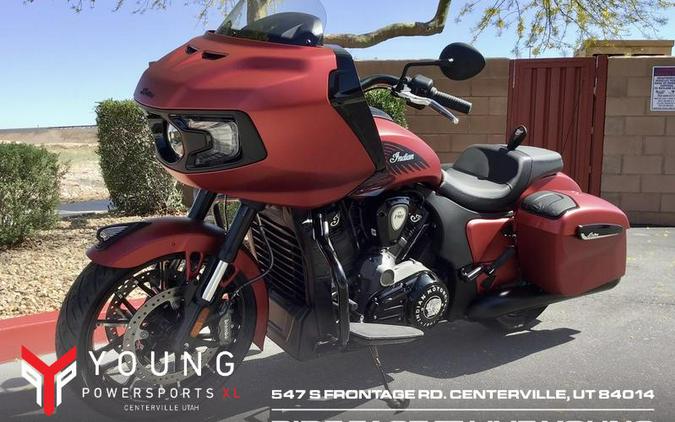 2024 Indian Motorcycle® Challenger® Dark Horse® w/PowerBand Audio Pkg Sunset Red Smoke