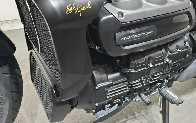 2025 Triumph Street Triple 765 Rocket 3 R Evel Knievel Edition ChromePure White