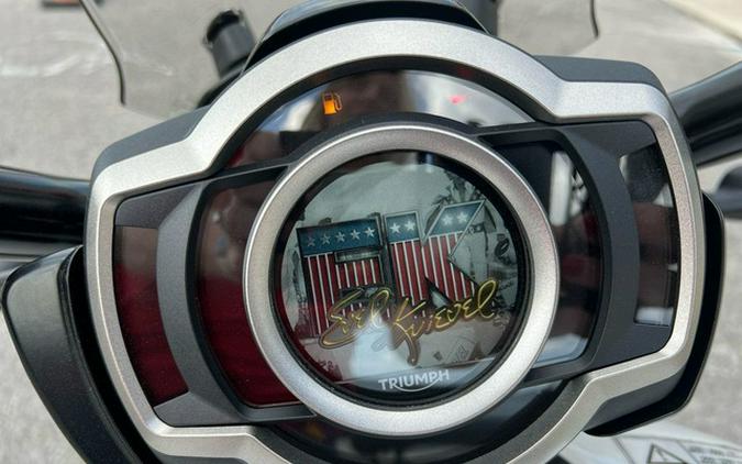 2025 Triumph Street Triple 765 Rocket 3 R Evel Knievel Edition ChromePure White