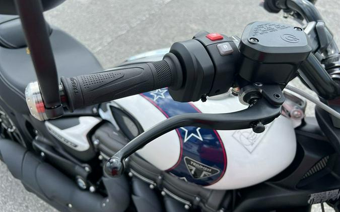 2025 Triumph Street Triple 765 Rocket 3 R Evel Knievel Edition ChromePure White