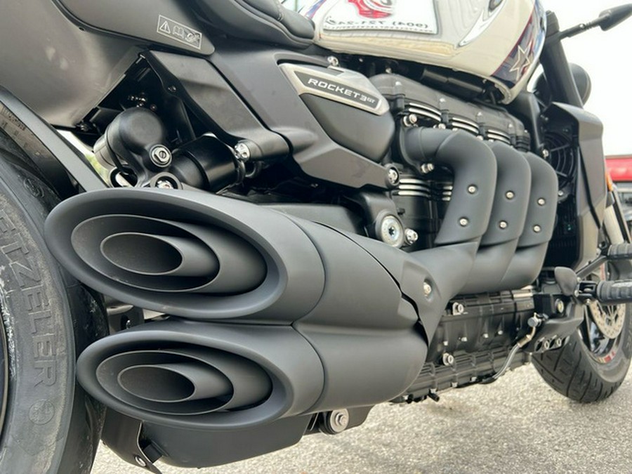 2025 Triumph Street Triple 765 Rocket 3 R Evel Knievel Edition ChromePure White