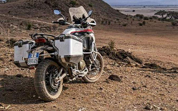 2024 Ducati Multistrada V4 Rally Adventure Travel & Radar