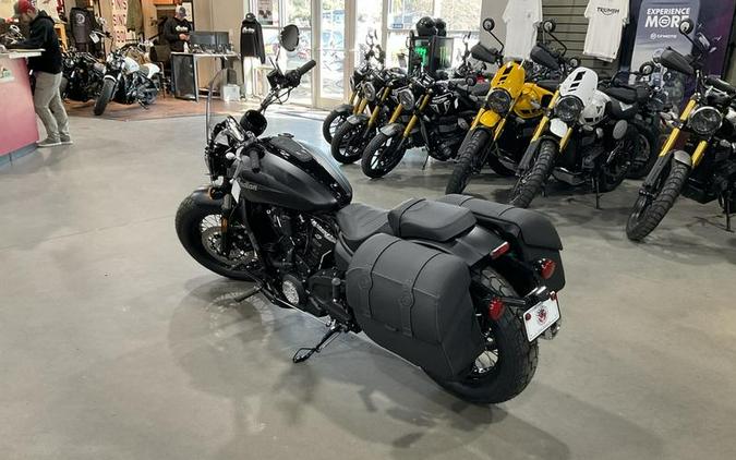 2025 Indian Motorcycle® Super Scout® Black Smoke with Graphics