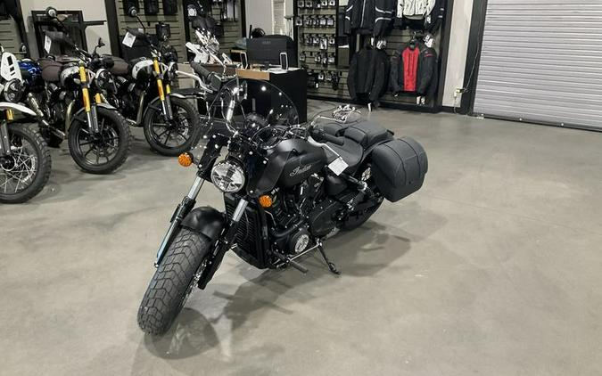2025 Indian Motorcycle® Super Scout® Black Smoke with Graphics