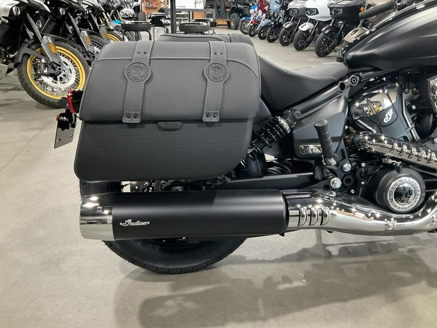 2025 Indian Motorcycle® Super Scout® Black Smoke with Graphics