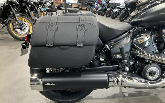 2025 Indian Motorcycle® Super Scout® Black Smoke with Graphics