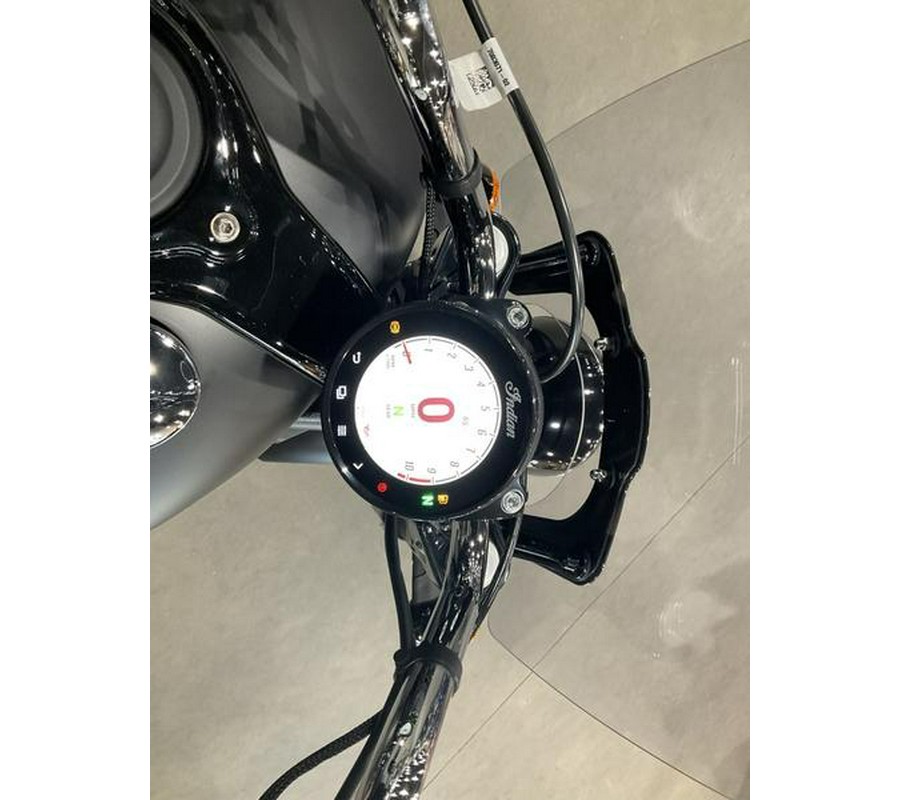 2025 Indian Motorcycle® Super Scout® Black Smoke with Graphics