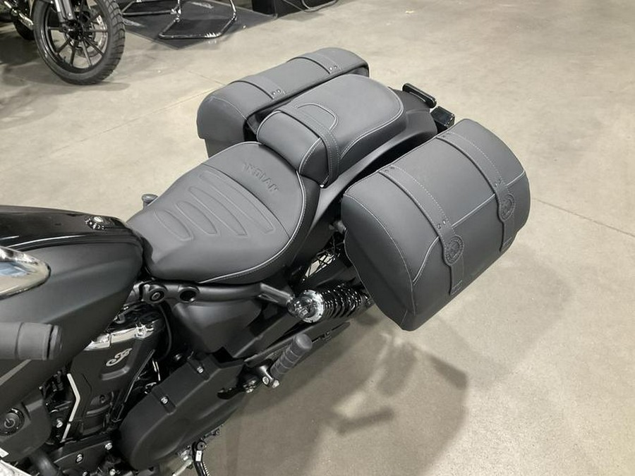 2025 Indian Motorcycle® Super Scout® Black Smoke with Graphics
