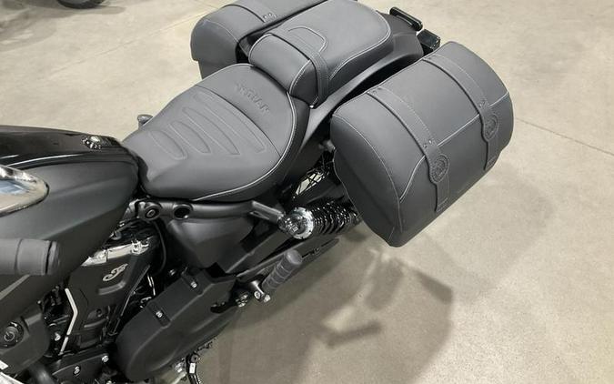 2025 Indian Motorcycle® Super Scout® Black Smoke with Graphics