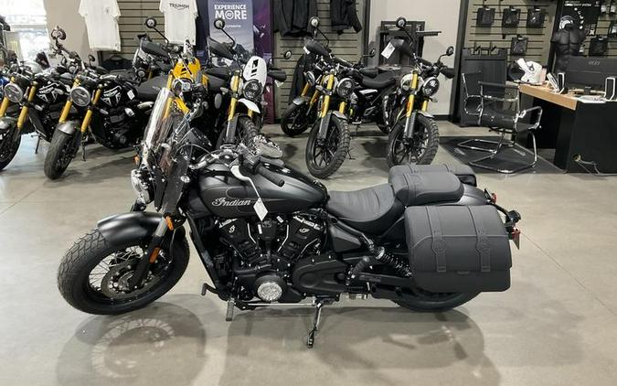 2025 Indian Motorcycle® Super Scout® Black Smoke with Graphics