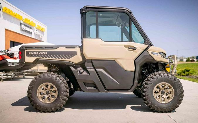 2024 Can-Am® Defender Limited HD10 Desert Tan & Timeless Black