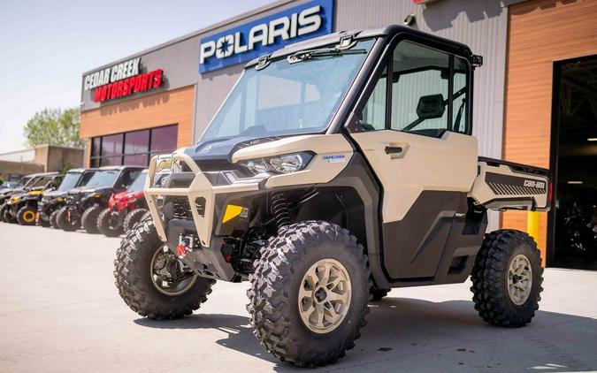 2024 Can-Am® Defender Limited HD10 Desert Tan & Timeless Black