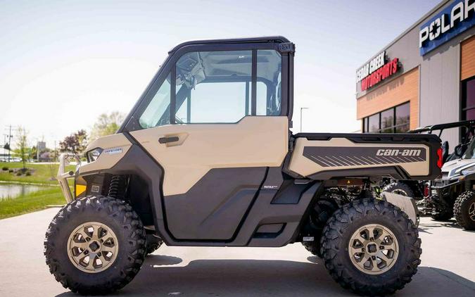 2024 Can-Am® Defender Limited HD10 Desert Tan & Timeless Black