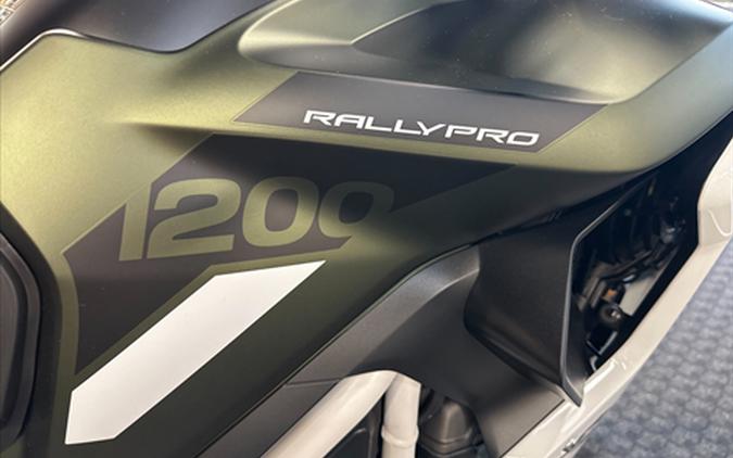 2023 Triumph Tiger 1200 Rally Pro