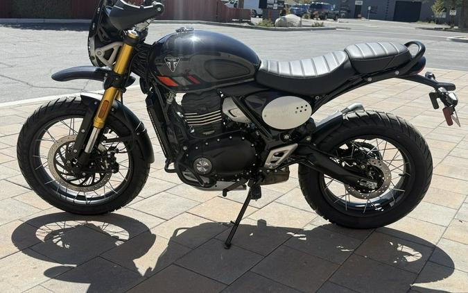 2026 Triumph Scrambler 400 XC Storm Grey