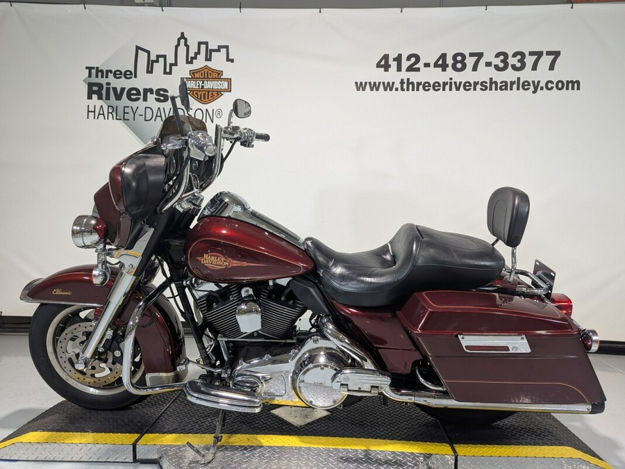 2008 Harley-Davidson® Electra Glide® Classic Crimson Red Sunglo