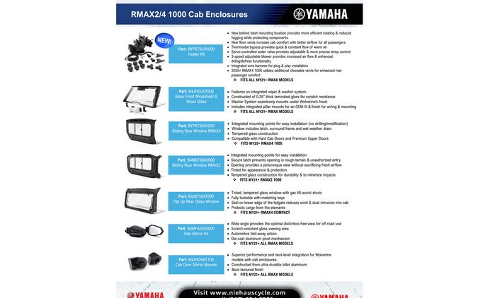 2023 Yamaha Wolverine RMAX4 1000 Limited Edition