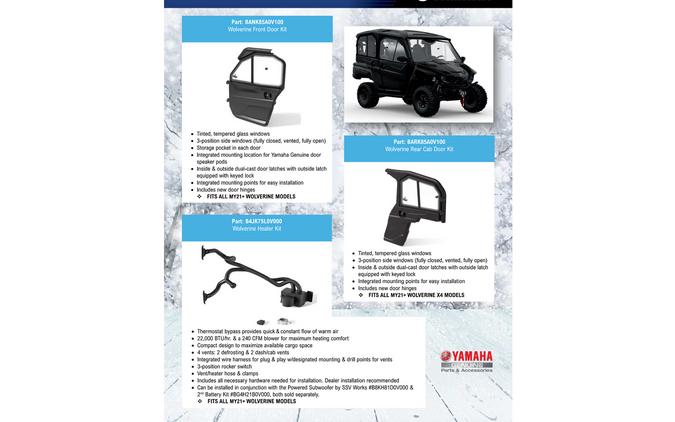 2023 Yamaha Wolverine RMAX4 1000 Limited Edition