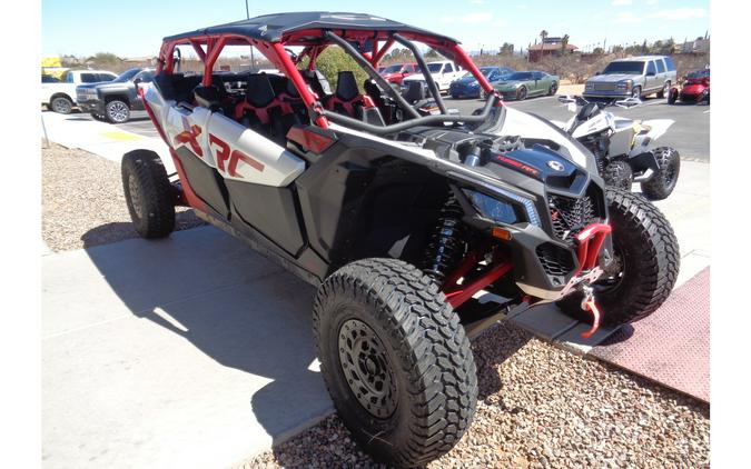 2024 Can-Am Maverick X3 Max X RC Turbo RR White & Red