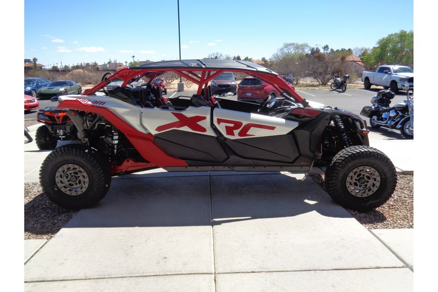 2024 Can-Am Maverick X3 Max X RC Turbo RR White & Red