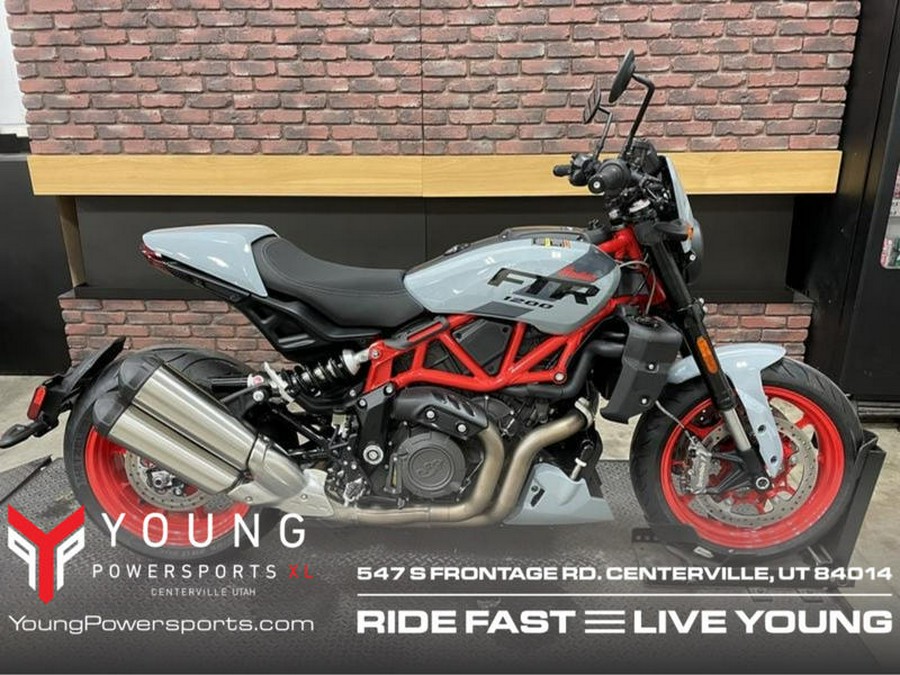 2024 Indian Motorcycle® FTR Sport Storm Gray/Red