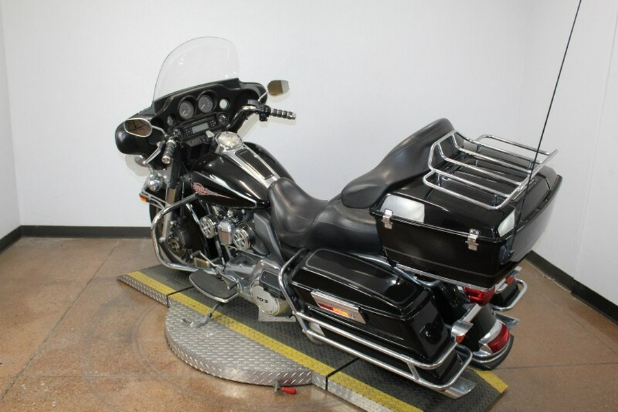 HD FLHTC103 2012 647795T BLACK W/ PINSTRIPE