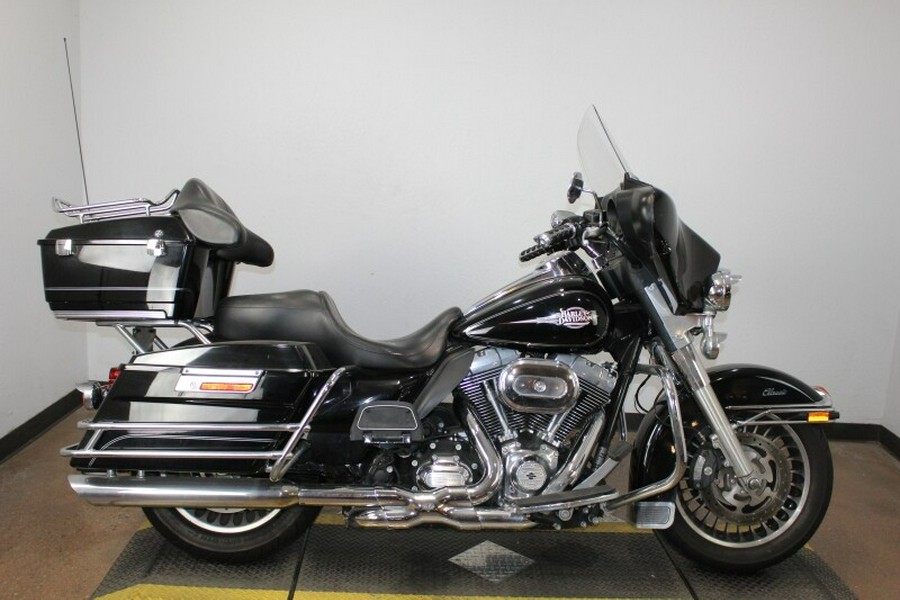 HD FLHTC103 2012 647795T BLACK W/ PINSTRIPE