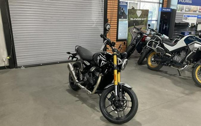 2025 Triumph Speed 400 Phantom Black / Storm Grey