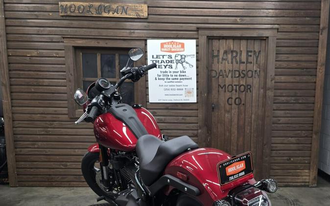 2025 Harley-Davidson® Low Rider™ S BRILLIANT RED/BLK TRIM