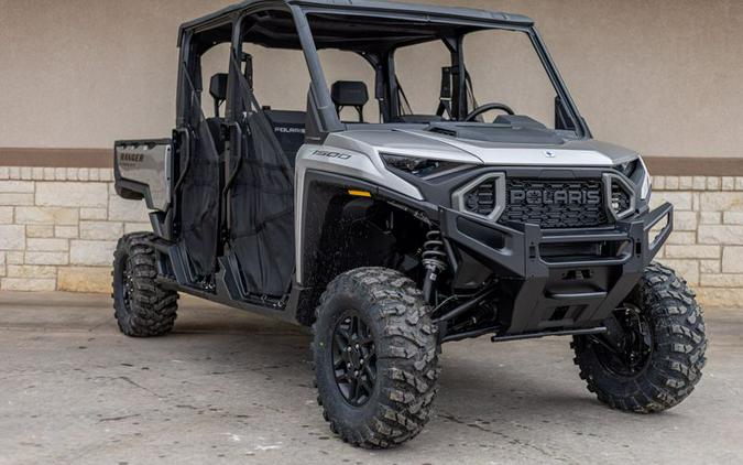 New 2024 POLARIS RANGER CREW XD 1500 PREMIUM TURBO SILVER