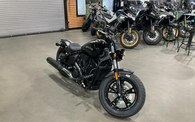 2026 Indian Motorcycle® Scout® Sixty Bobber Black Metallic