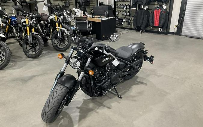 2026 Indian Motorcycle® Scout® Sixty Bobber Black Metallic