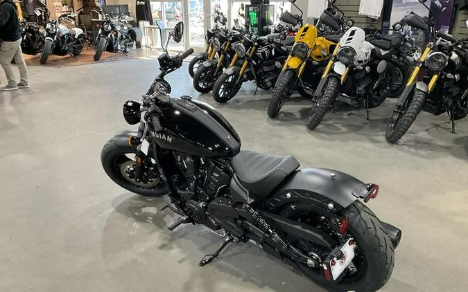 2026 Indian Motorcycle® Scout® Sixty Bobber Black Metallic