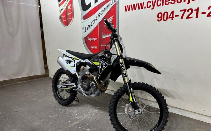 2025 Triumph TF 450-RC Edition Jet BlackPure White