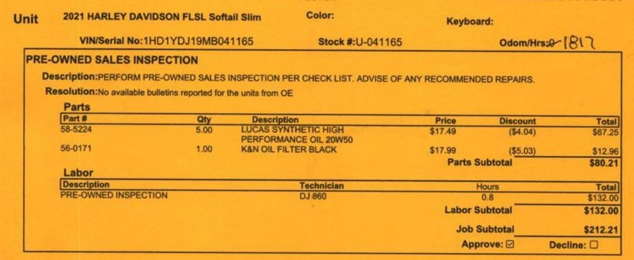 2021 Harley-Davidson® FLSL - Softail Slim®