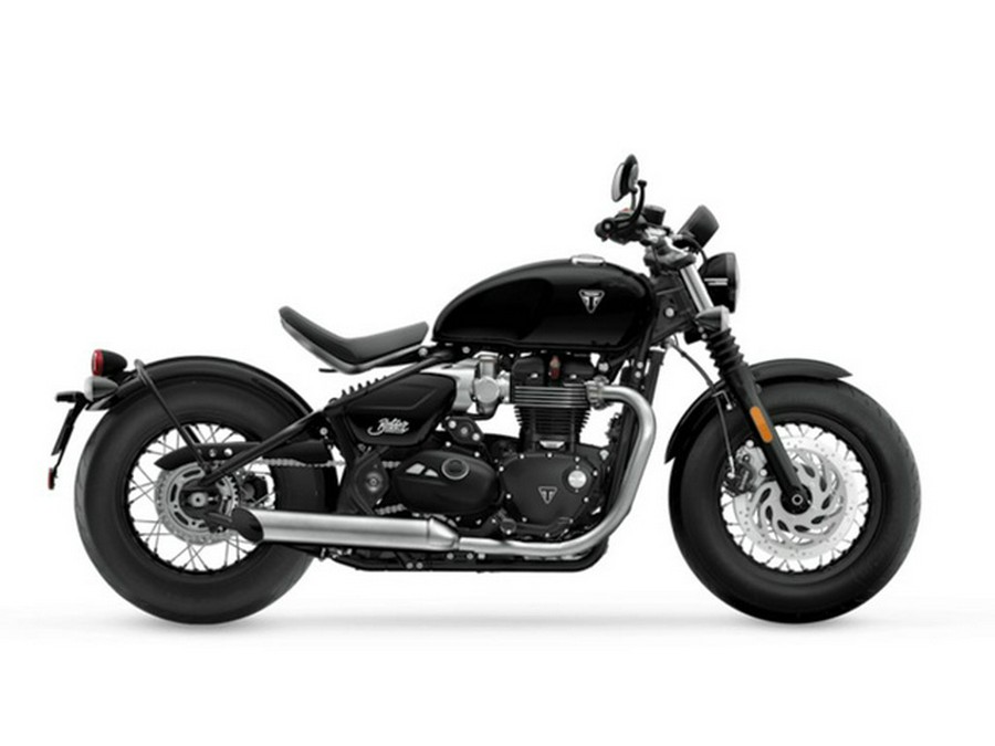 2026 Triumph Bonneville Bobber Jet Black