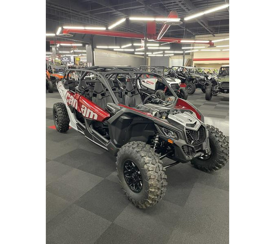 2025 Can-Am® Maverick X3 MAX DS Turbo Fiery Red & Hyper Silver