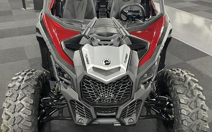 2025 Can-Am® Maverick X3 MAX DS Turbo Fiery Red & Hyper Silver