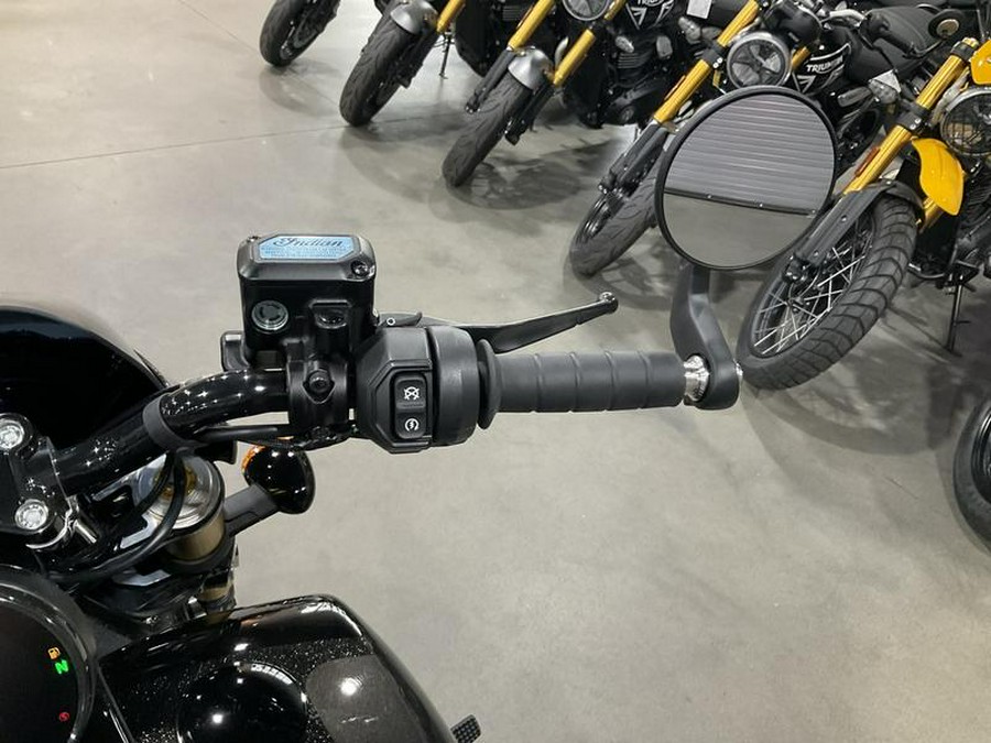 2026 Indian Motorcycle® 101 Scout® Black Crystal with Super Graphite