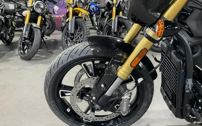 2026 Indian Motorcycle® 101 Scout® Black Crystal with Super Graphite