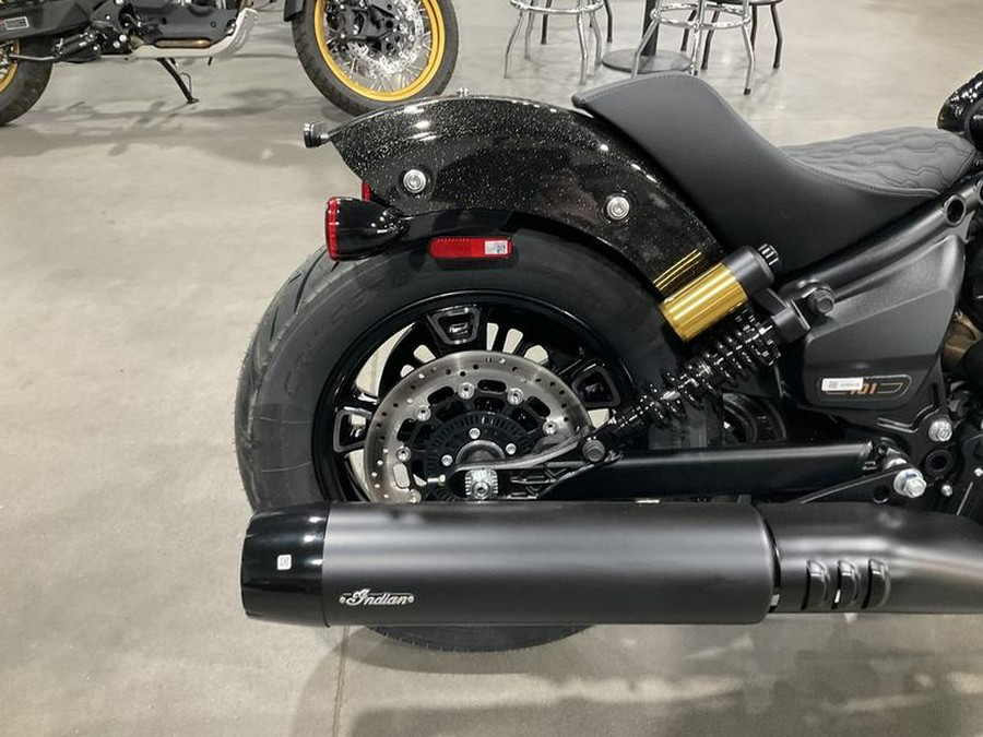 2026 Indian Motorcycle® 101 Scout® Black Crystal with Super Graphite