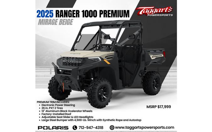 2025 Polaris Industries Ranger® 1000 Premium