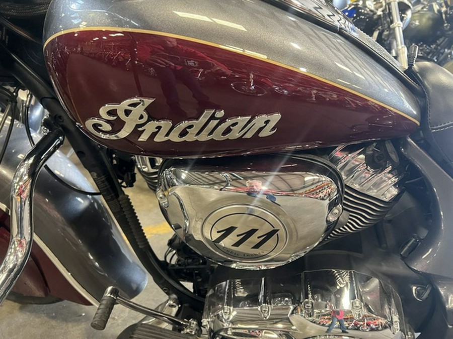 2018 Indian Springfield ABS Steel Gray Over Burgundy Metallic