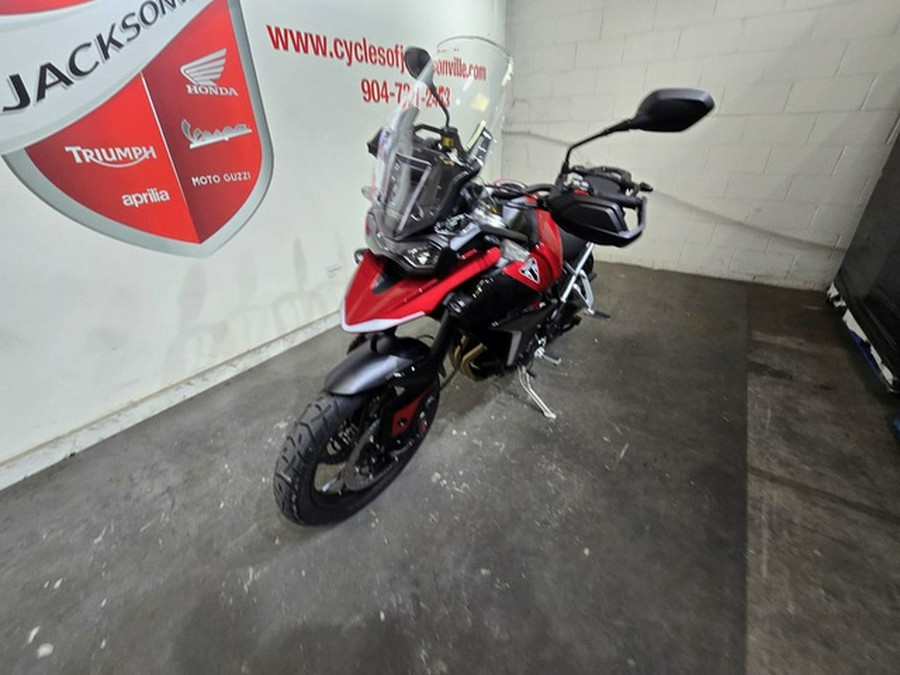 2025 Triumph Tiger 900 GT Pro Carnival Red Sapphire Black