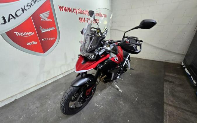 2025 Triumph Tiger 900 GT Pro Carnival Red Sapphire Black