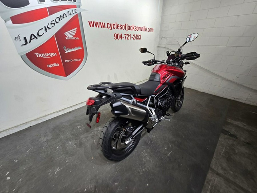 2025 Triumph Tiger 900 GT Pro Carnival Red Sapphire Black
