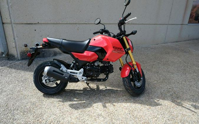 New 2025 HONDA GROM CHERRY RED